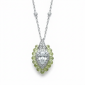 Pistachio Dew Drop Pendant