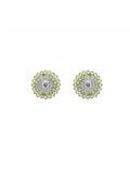Pistachio Petal Studs