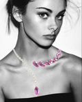 Inaara Kunzite Hasli Necklace & Earrings