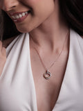 Classic Interlocking Circle Pendant