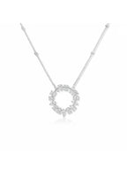 Celeste Halo Pendant Chain