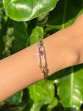 The Ruby Link Bracelet