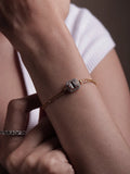 Inaara Prism Double Chain Bracelet